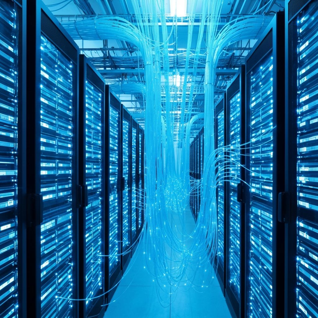 Fiber optic network infrastructure